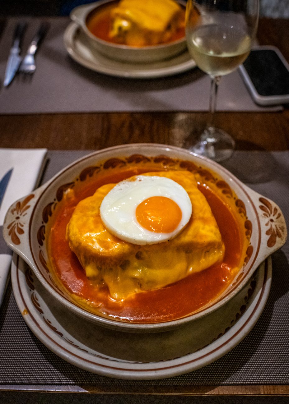 Francesinha in Porto