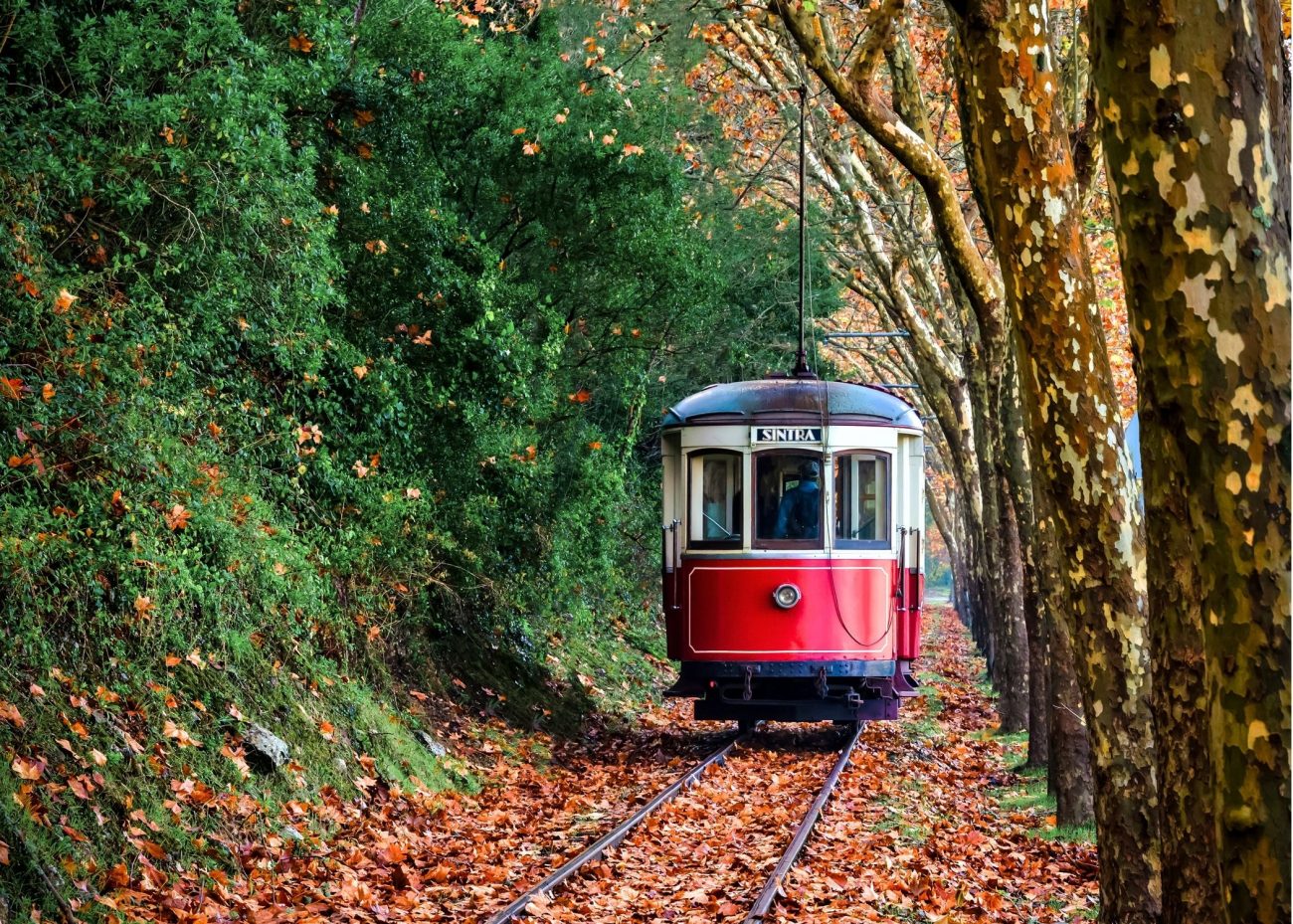 Old tram of Sintra