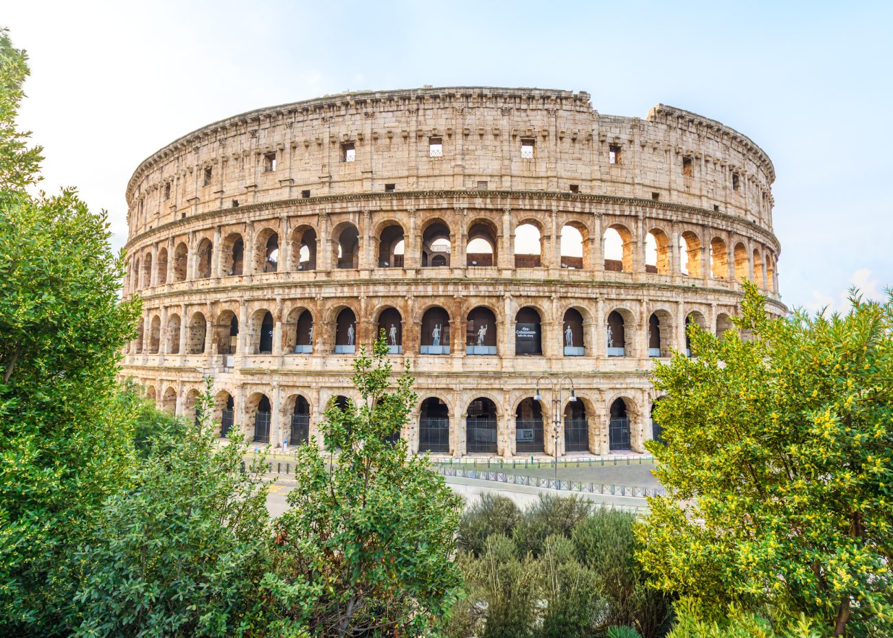Colosseum Rome exterior ancient amphitheatre Italy