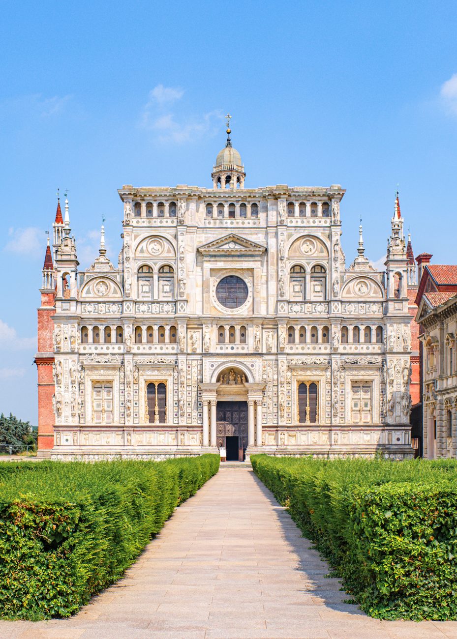 Certosa di Pavia in Italy