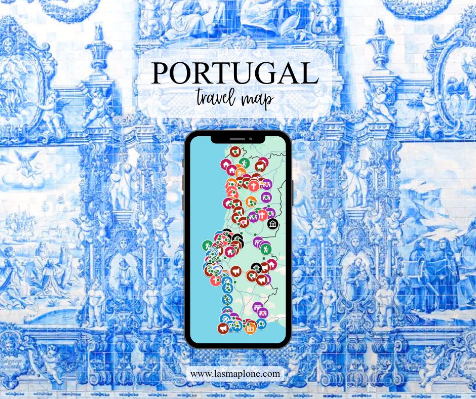 PORTUGAL travel Google map