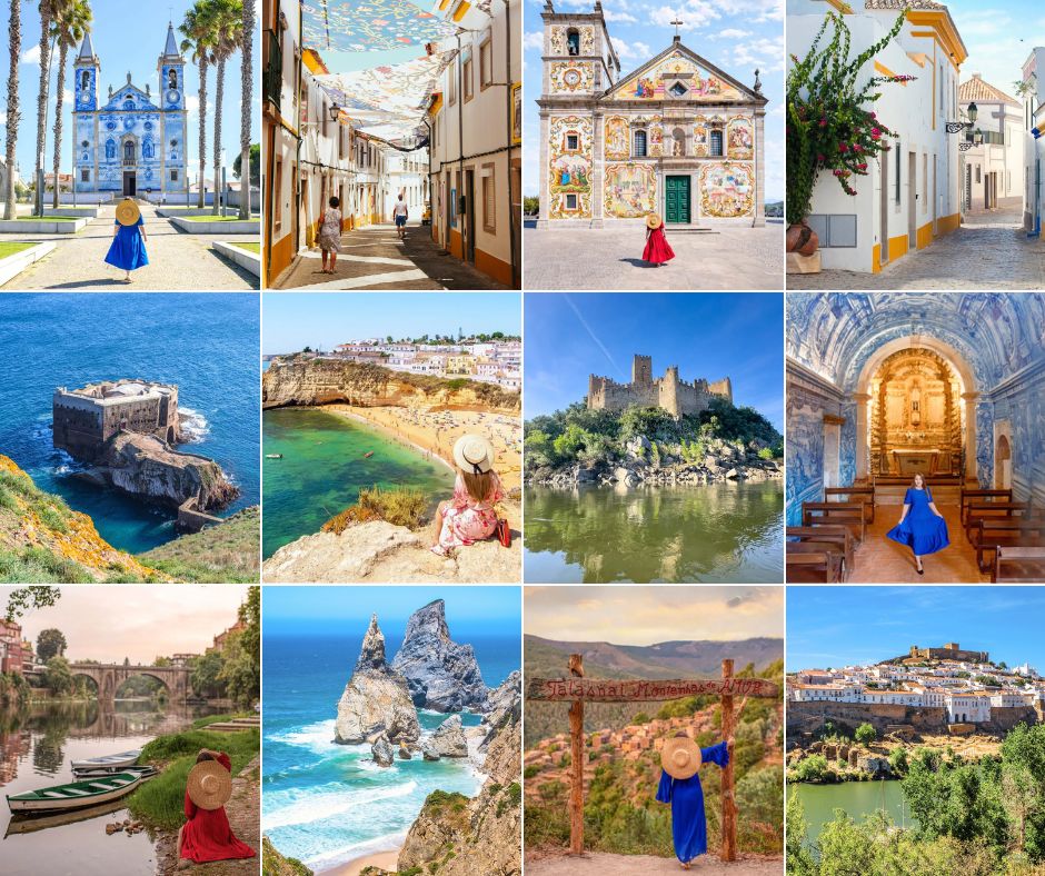 Portugal travel map locations