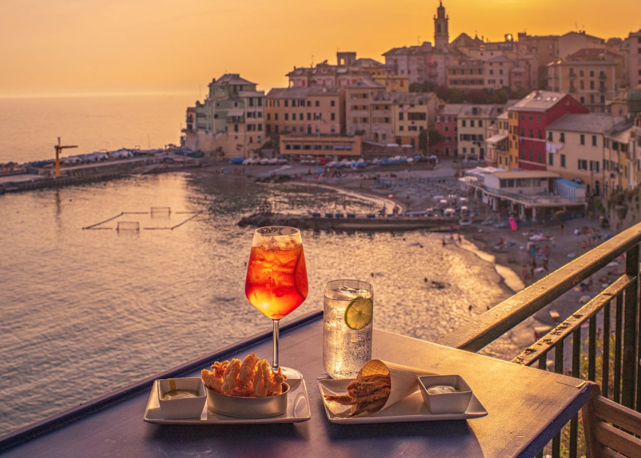 Aperitivo time in Bogliasco