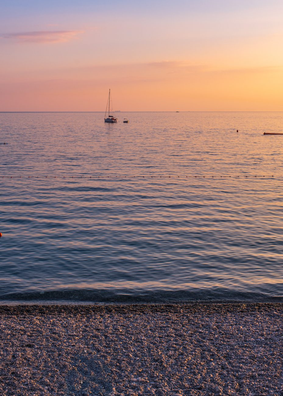 Camogli beach