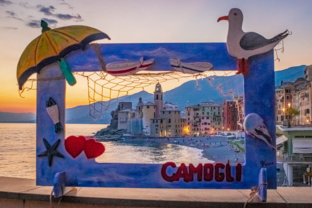 Camogli postcard