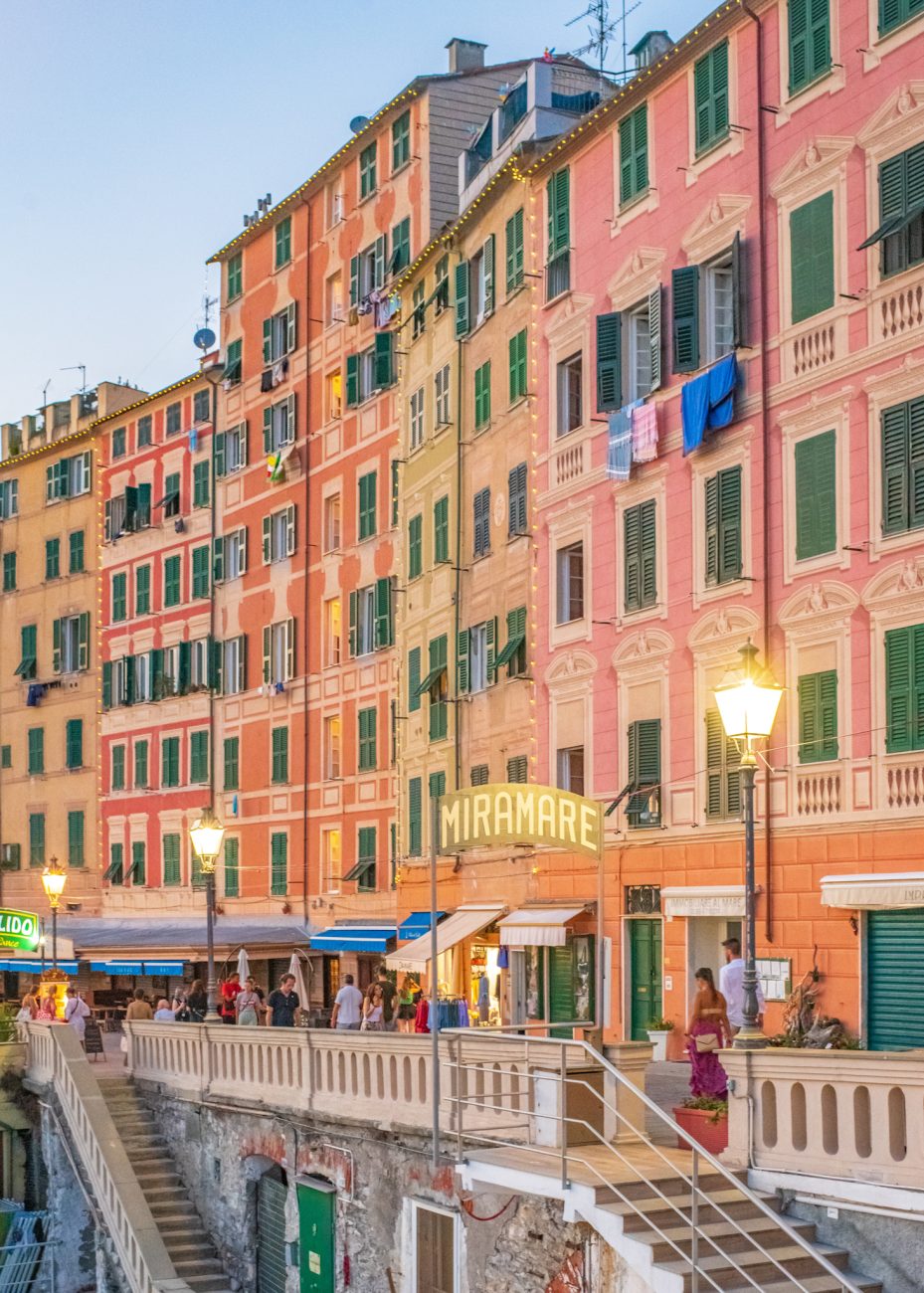 Camogli promenade