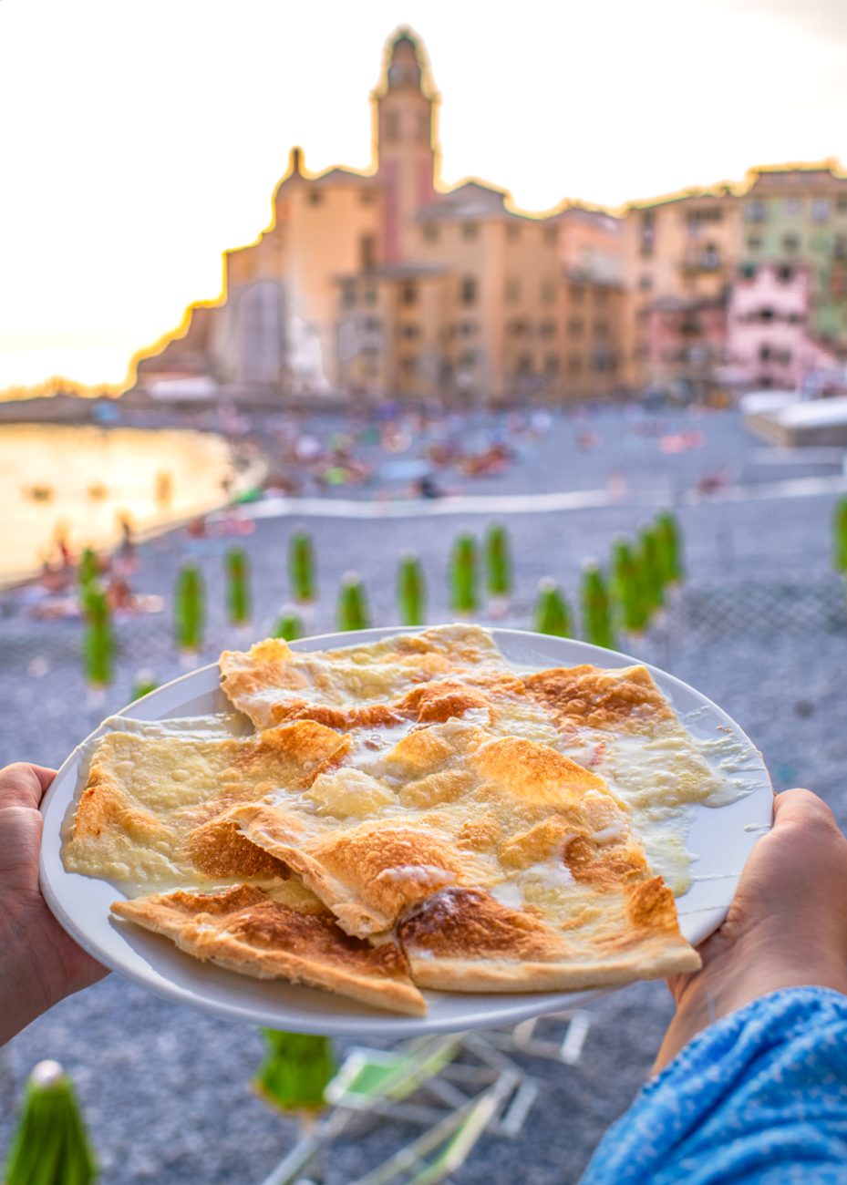 Ligurian food in Camogli