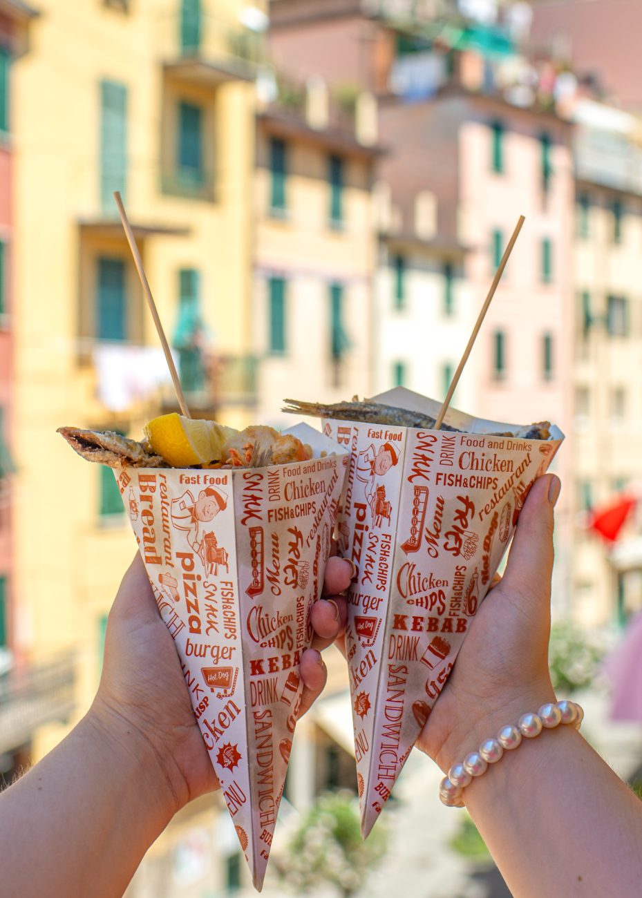 Ligurian fried seafood