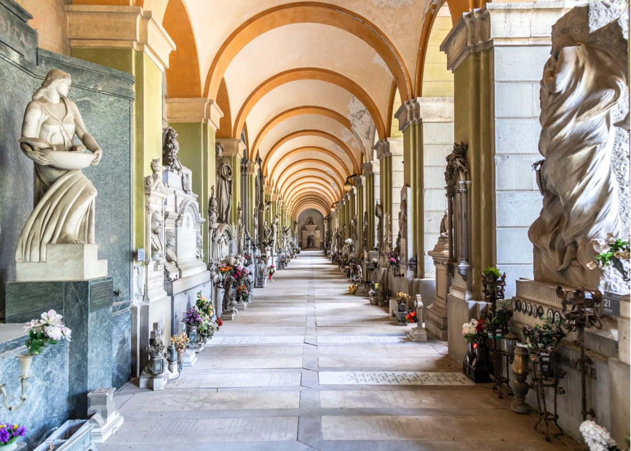 Monumental Cemetery of Staglieno in Genoa
