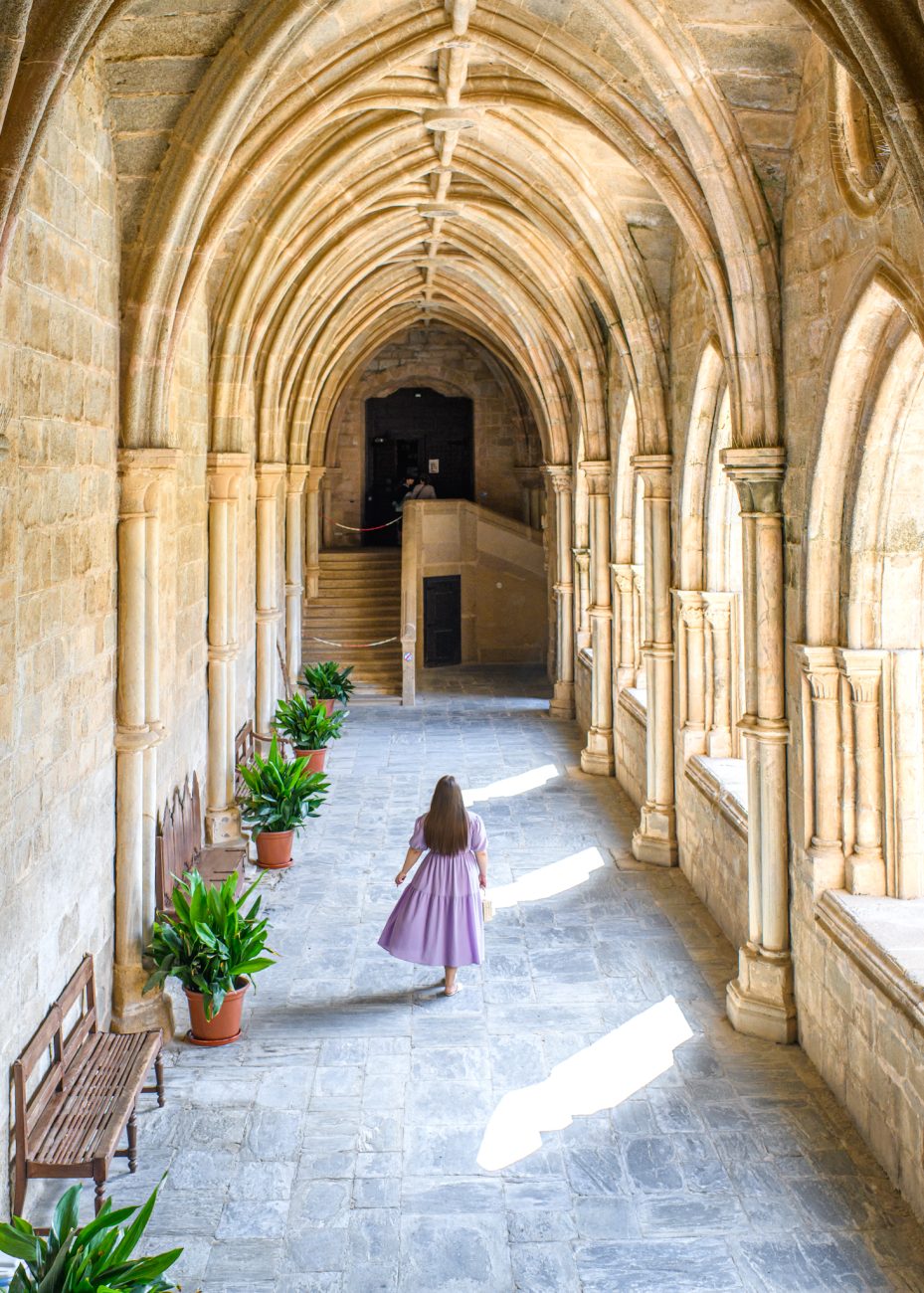 Cloister of Évora Cathedral in Portugal