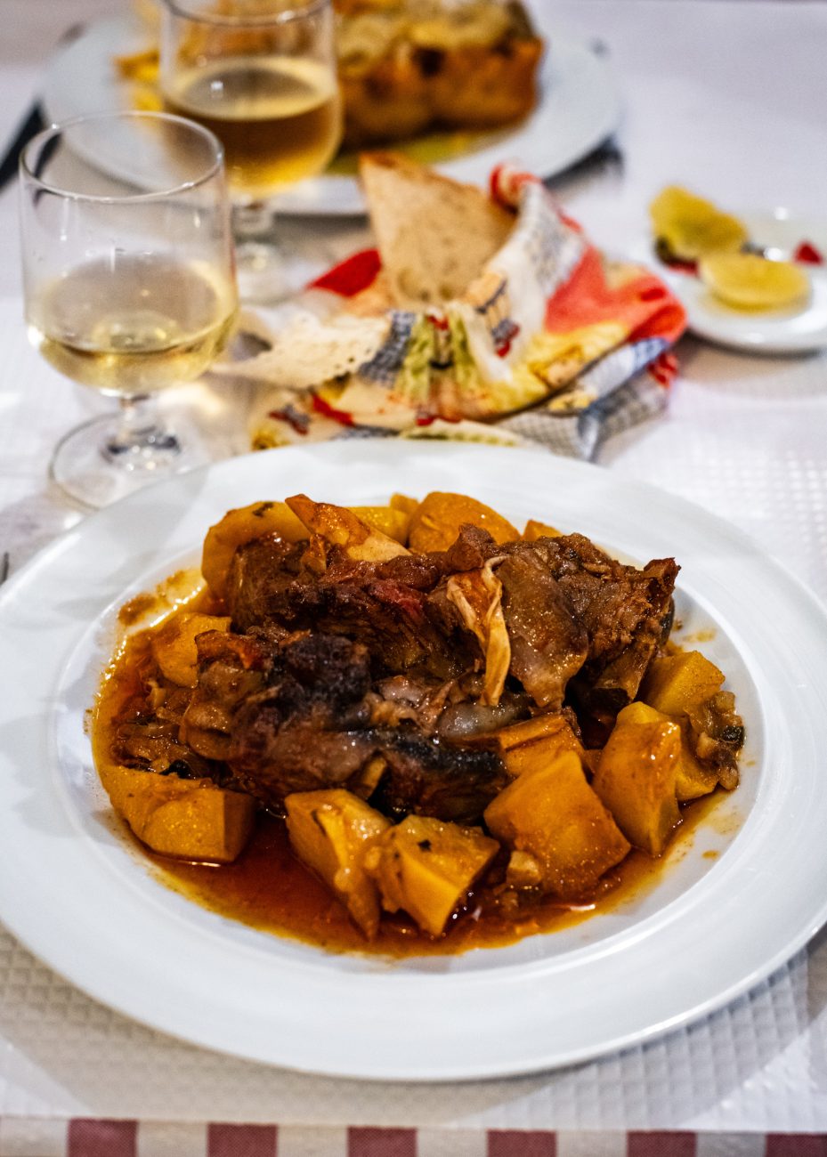 Evora local cuisine
