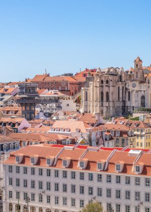 Lisbon rooftop views