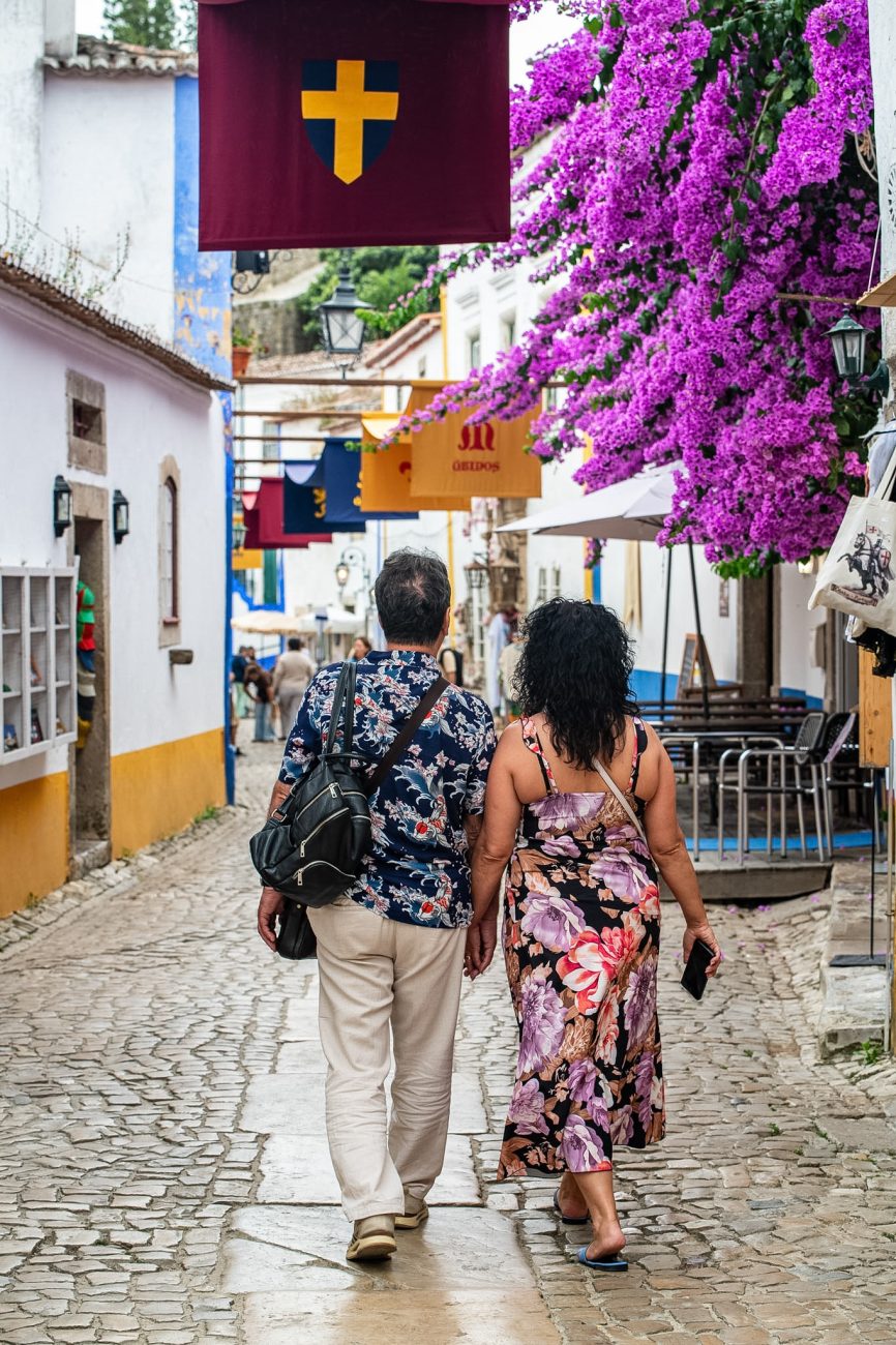 Rua Direita in Obidos