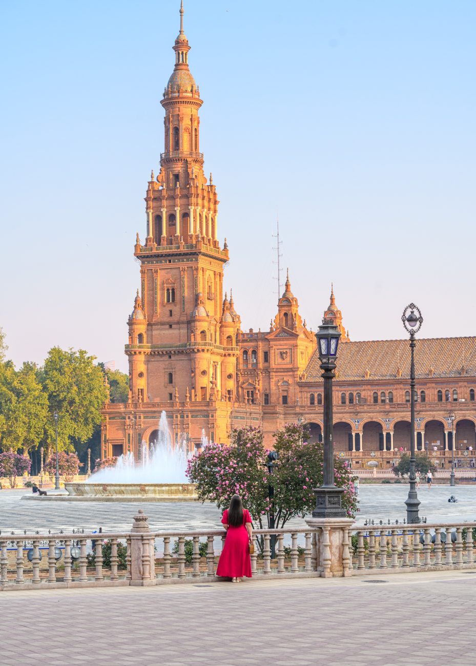 Plaza de España in Seville, Spain
