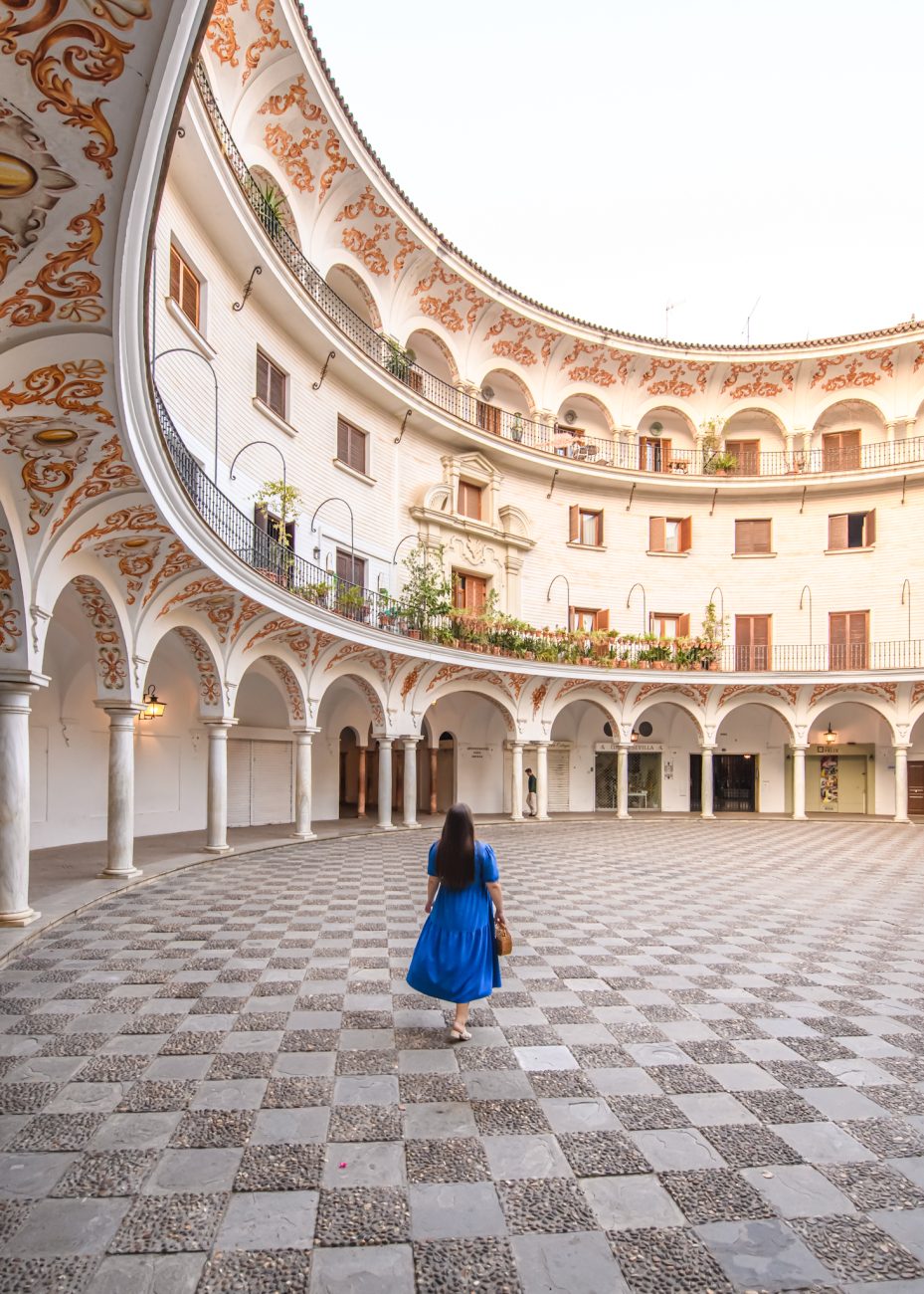 Plaza del Cabildo in Seville, Spain