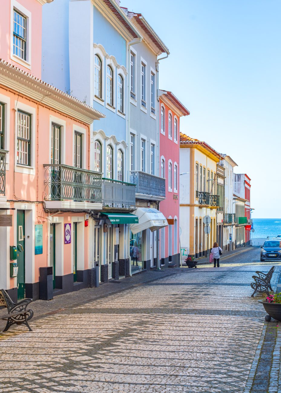 Colorful Angra do Heroísmo, Portugal