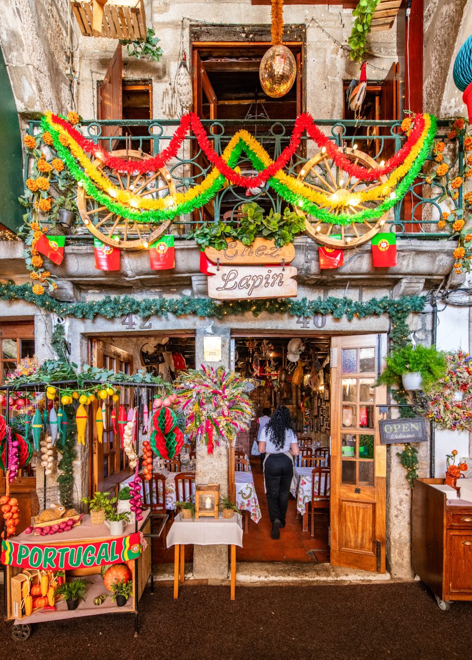 Colorful Ribeira in Porto