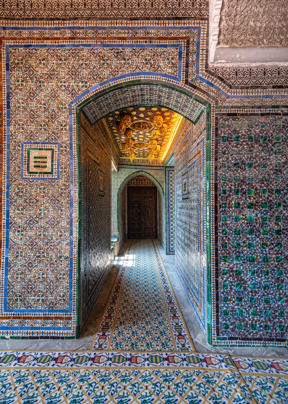 Details of the Casa de Pilatos in Seville