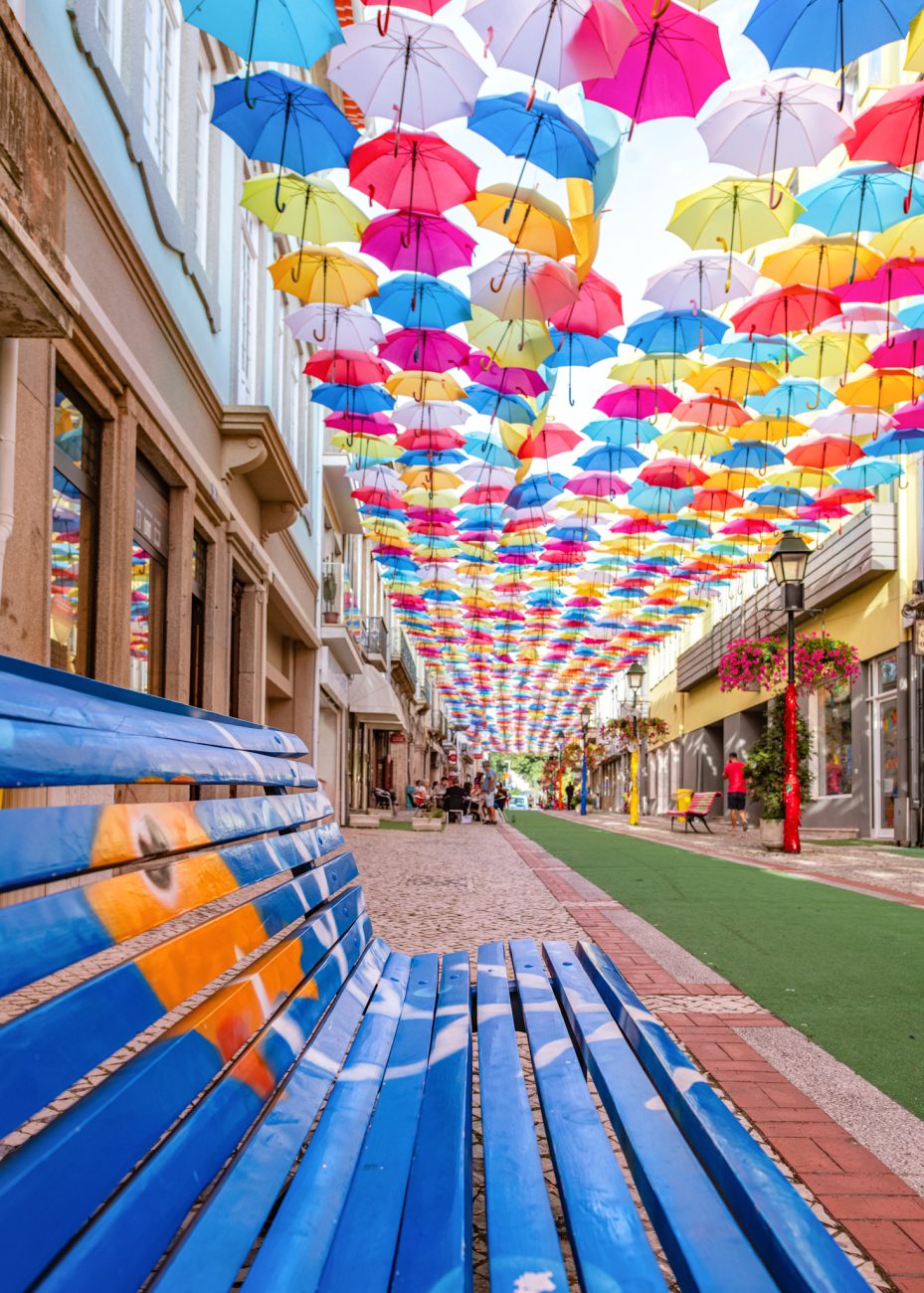 Most colorful towns in Portugal