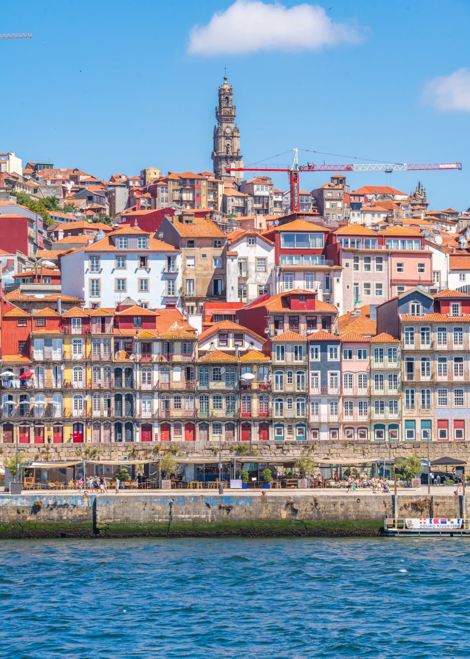 Ribeira panorama in Porto